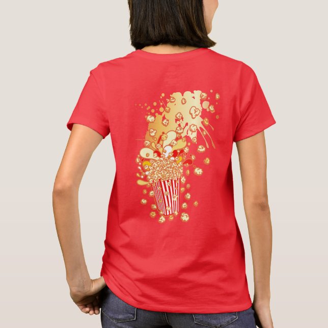 POPCORN_PARTY T-Shirt (Rückseite)