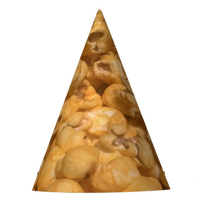 Popcorn Partyhütchen (Vorderseite)