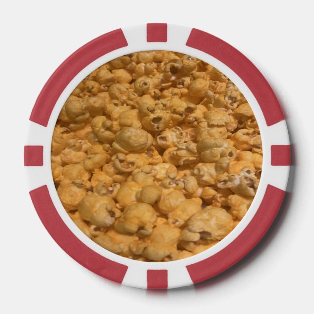 Popcorn Pokerchips (Vorderseite)