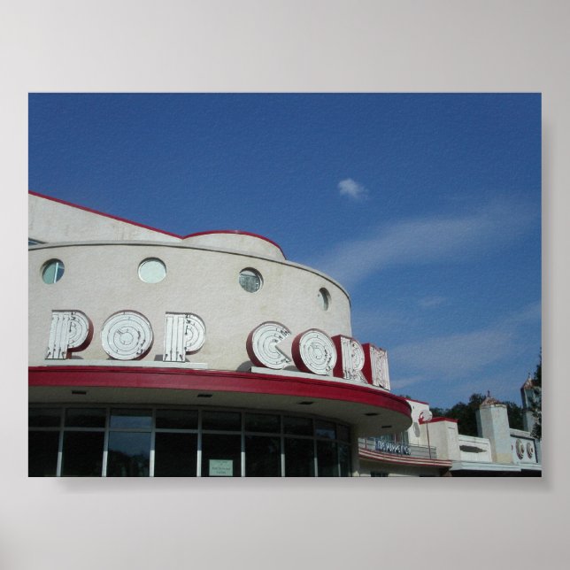 "Popcorn" Poster (Vorne)