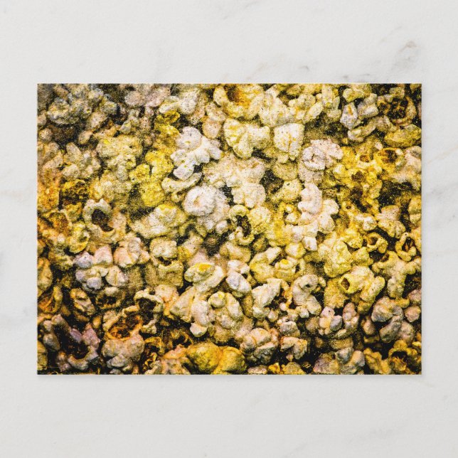 Popcorn Postkarte (Vorderseite)
