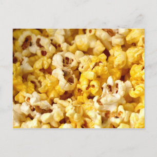 Popcorn Postkarte