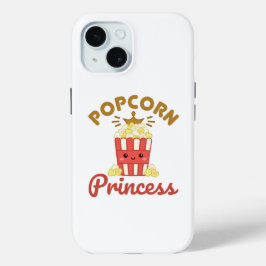 Popcorn Princess Movie Theater Popcorn Girls Case-Mate iPhone Hülle