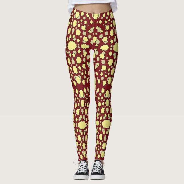 Popcorn Print by KRO Leggings (Vorderseite)