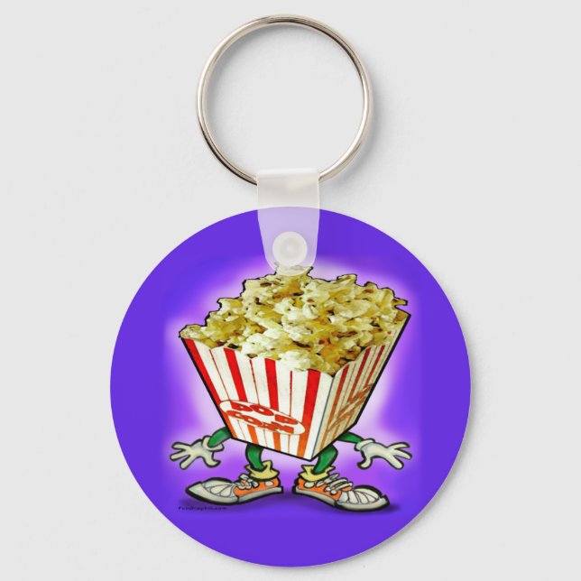 Popcorn Schlüsselanhänger (Vorderseite)