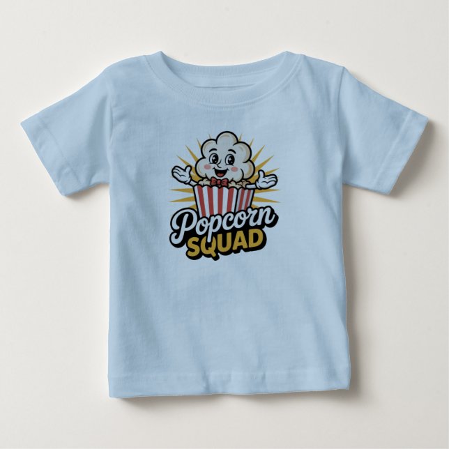 Popcorn Squad Baby T-shirt (Vorderseite)