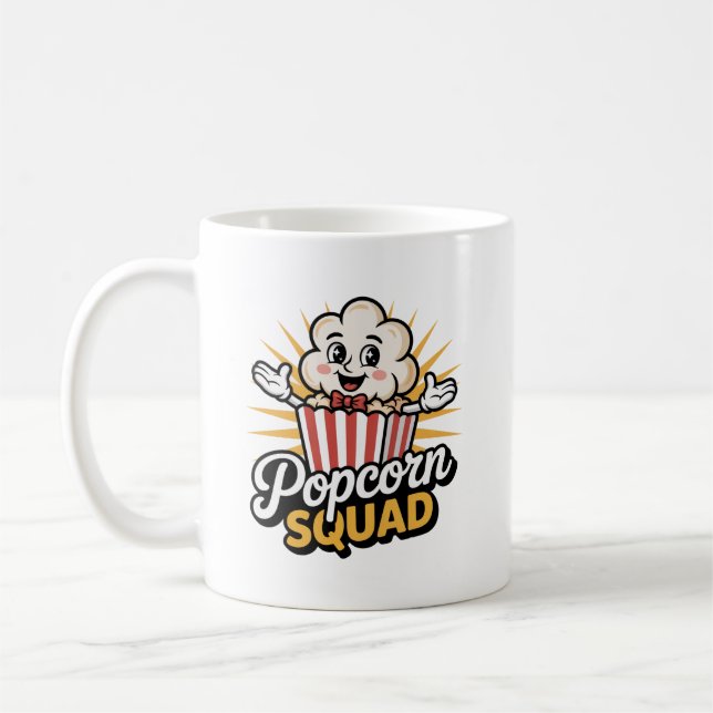 Popcorn Squad Kaffeetasse (Links)