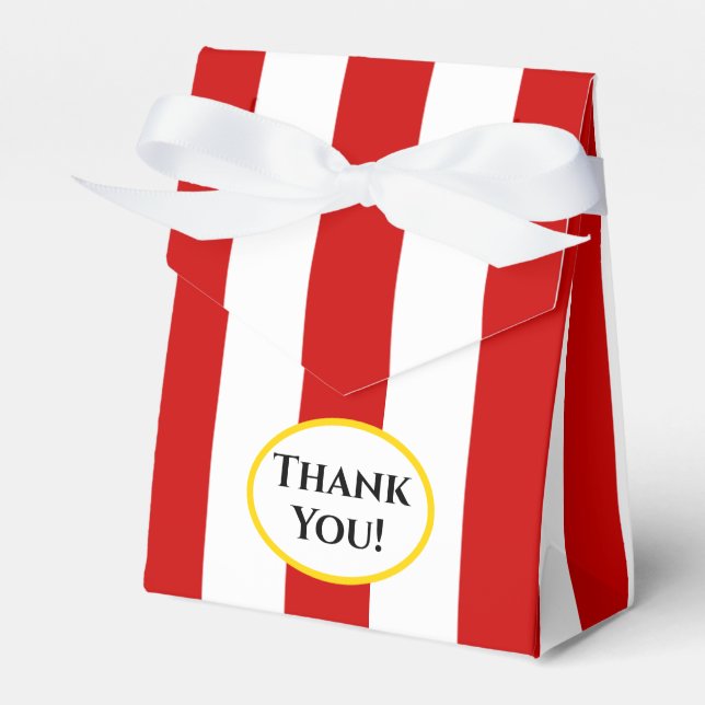 Popcorn-Stilistik Geschenkschachtel (Vorderseite)