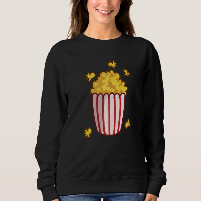 Popcorn Sweatshirt (Vorderseite)