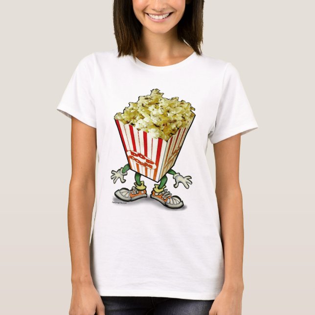 Popcorn T-Shirt (Vorderseite)