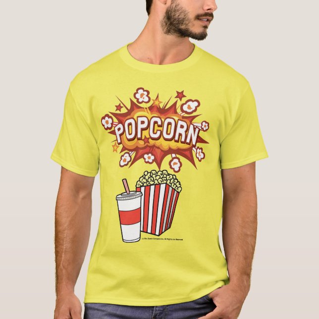 *POPCORN* T - Shirt für Logos und Grafiken (Vorderseite)