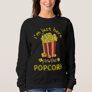 Popcorn-T-Shirts, die ich für den Popcorn bin Sweatshirt