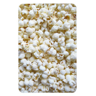 Popcorn Texture Fotografy Helle Dekoration Magnet