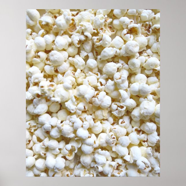 Popcorn Texture Fotografy Poster (Vorne)
