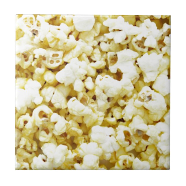 Popcorn-Verrücktheit Fliese (Vorderseite)
