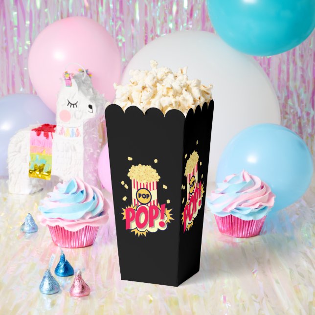 Popcorn Vintage Retro Funny Geschenkschachtel (Party)