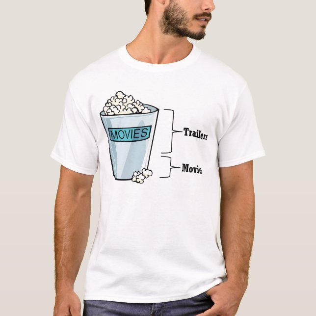 Popcorn voll T-Shirt (Vorderseite)