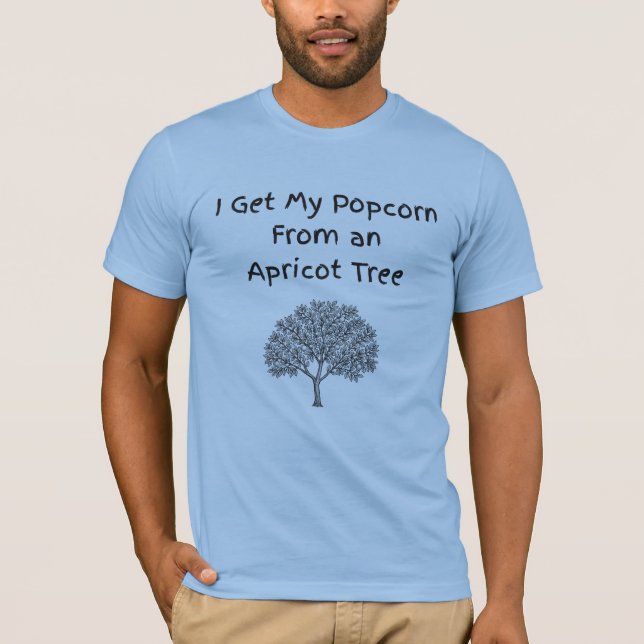 Popcorn vom Aprikosenbaum™ LDS Männer T-Shirt (Vorderseite)
