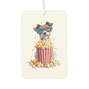 Popcorn-Welpe � Filmnacht-Hund Autolufterfrischer