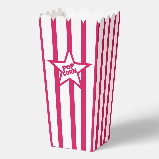 Popcornbehälter für Feiern Geschenkschachtel (Vorderseite)
