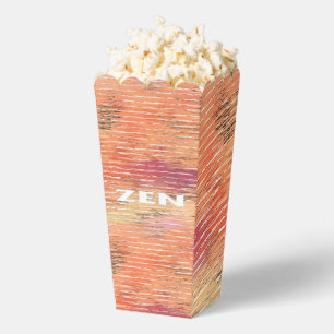 Popcornboxen aus Zen-Weißruss Geschenkschachtel