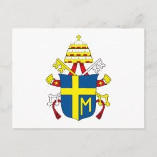 Pope John Paul II Postcard Postkarte