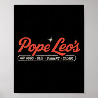 Pope Leo’s Hot Dogs Rindfleisch-Burger Salate
