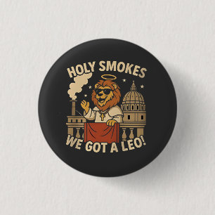 Pope Leo XIV Christliche Kirche Button
