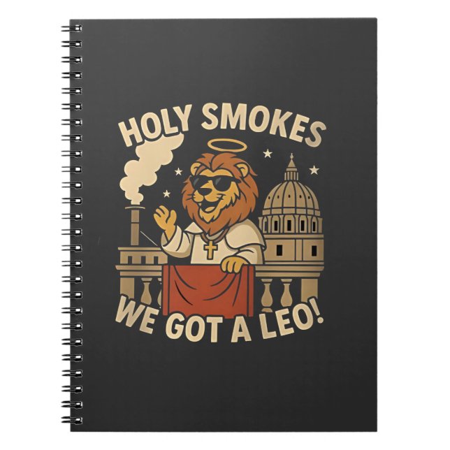 Pope Leo XIV Christliche Kirche Notizblock (Vorderseite)