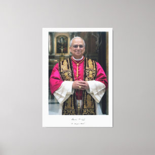 Pope Leo XIV Robert Francis Prevost Leinwanddruck