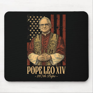 Pope Leo Xiv Robert Francis Prevost Mousepad