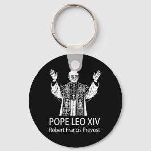 Pope Leo Xiv Robert Francis Prevost Schlüsselanhänger