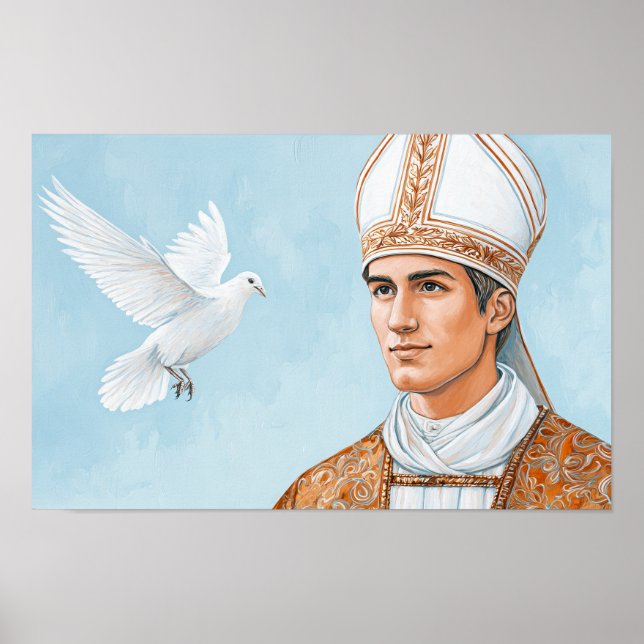Pope Saint Fabian: The Sign of the Dove Poster (Vorne)