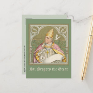 Pope St. Gregory the Great (M 067) Postcard Postkarte