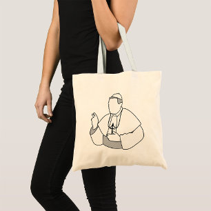 Pope Tote Bag Tragetasche