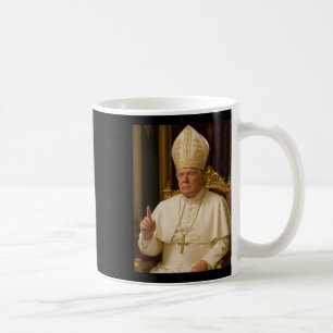 Pope Trump Funny Präsident Trump Kaffeetasse