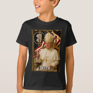 Pope Trump Funny Präsident Trump T-Shirt