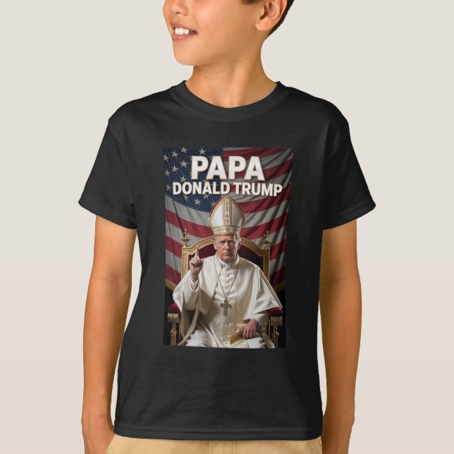 Pope Trump T-Shirt (Vorderseite)