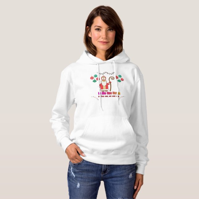Pope's Motto Hoodie (Vorne ganz)