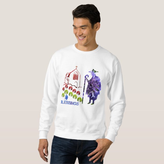 Pope's prayer & blessings sweatshirt (Vorne ganz)