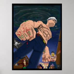 Popeye, der Sailor Man Poster
