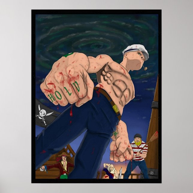 Popeye, der Sailor Man Poster (Vorne)