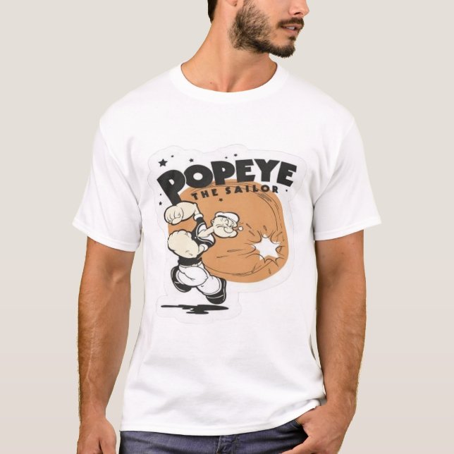 Popeye, der Segler T-Shirt (Vorderseite)