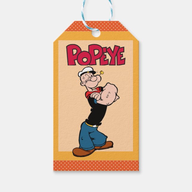 Popeye-Geschenkmarke Geschenkanhänger (Vorderseite)
