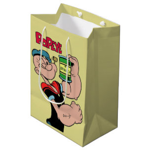 Popeye-Geschenktasche Mittlere Geschenktüte