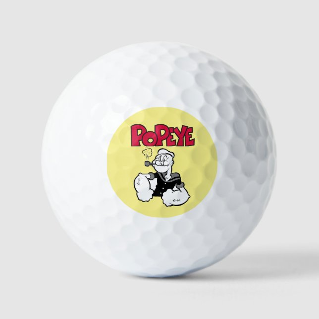 Popeye Golf Balls Golfball (Vorderseite)