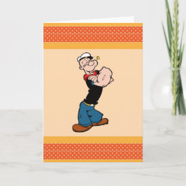 Popeye Grußkarte Karte