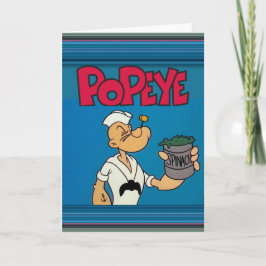 Popeye Grußkarte Karte