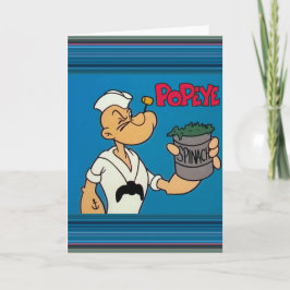 Popeye Grußkarte Karte
