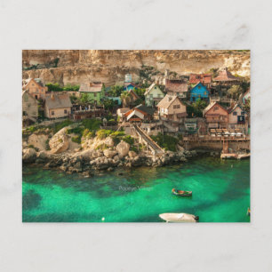 Popeye, Malta, Postkarte